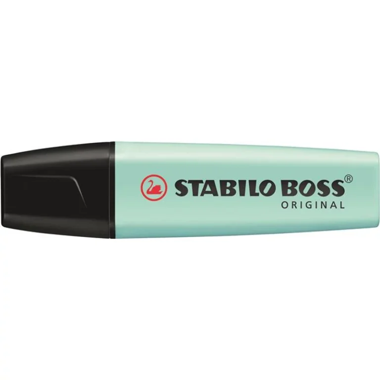 Szövegkiemelő, 2-5 mm, STABILO "BOSS original Pastel", türkiz