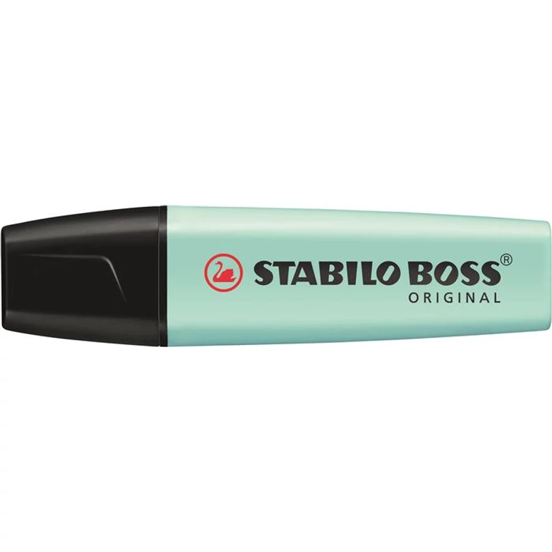 Szövegkiemelő, 2-5 mm, STABILO "BOSS original Pastel", türkiz
