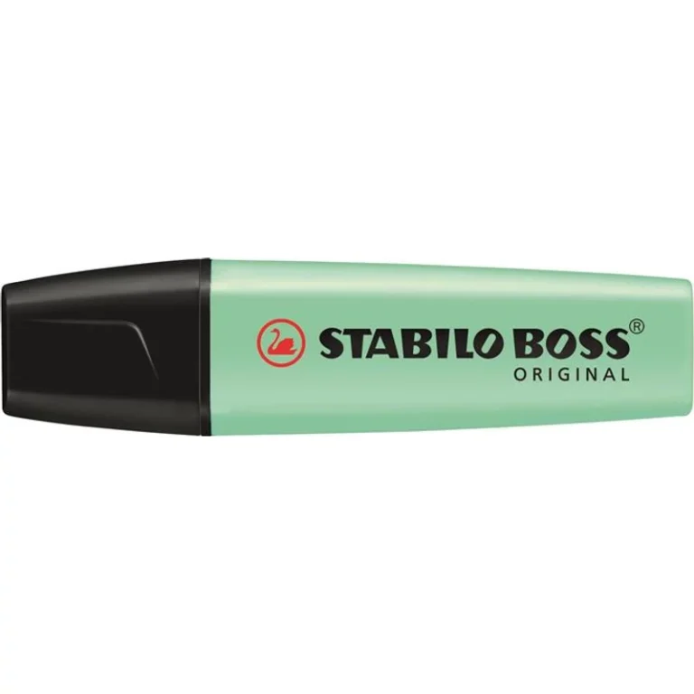 Szövegkiemelő, 2-5 mm, STABILO "BOSS original Pastel", menta