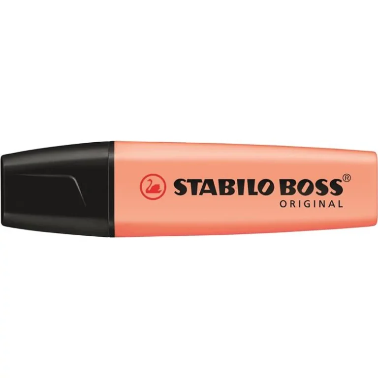 Szövegkiemelő, 2-5 mm, STABILO "BOSS original Pastel", barack