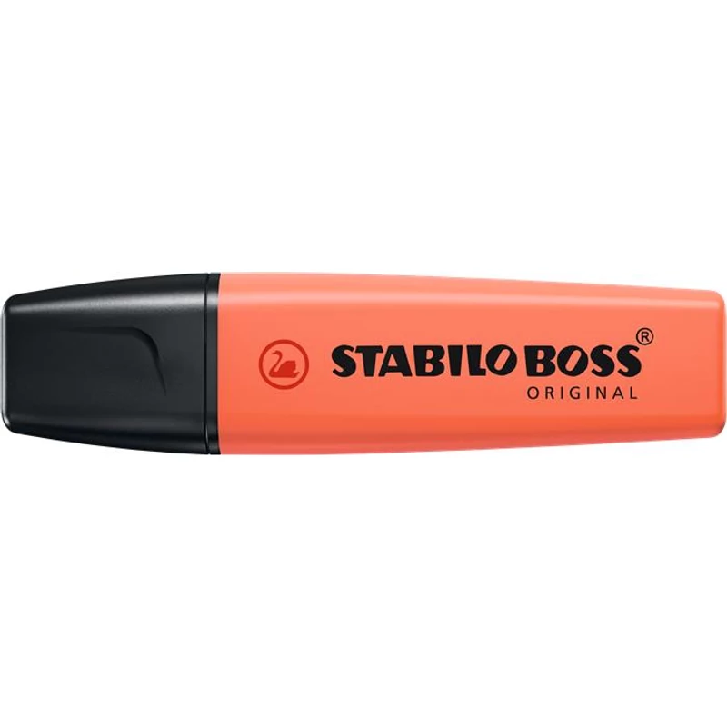 Szövegkiemelő, 2-5 mm, STABILO "BOSS original Pastel", halvány korall