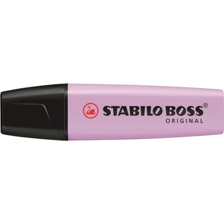 Szövegkiemelő, 2-5 mm, STABILO "BOSS original Pastel", lila