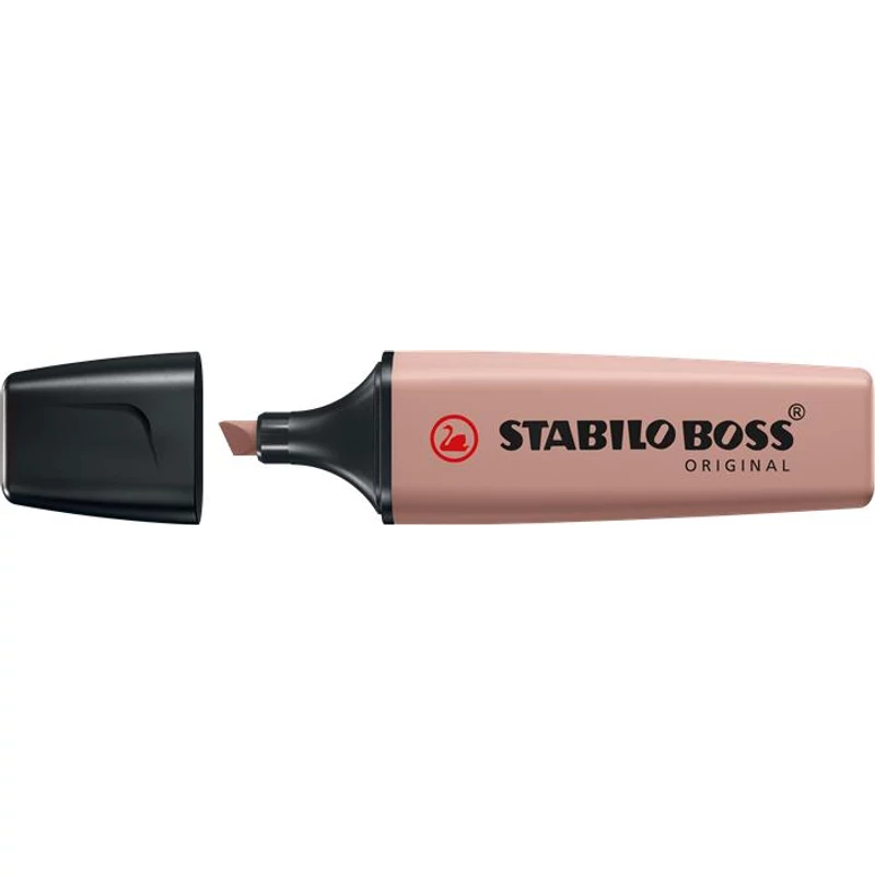 Szövegkiemelő, 2-5 mm, STABILO "BOSS original NatureCOLORS", sötétbarna