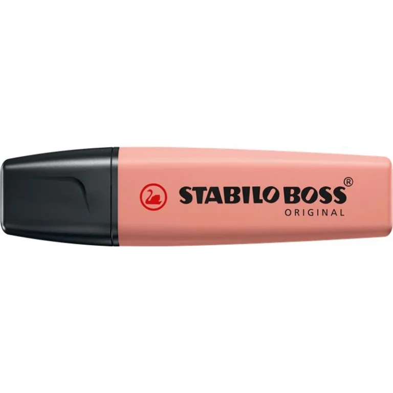 Szövegkiemelő, 2-5 mm, STABILO "BOSS original NatureCOLORS", vörösbarna