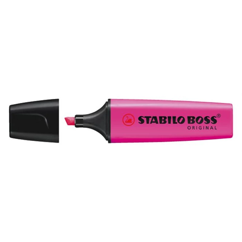 Szövegkiemelő, 2-5 mm, STABILO "BOSS original", ciklámen