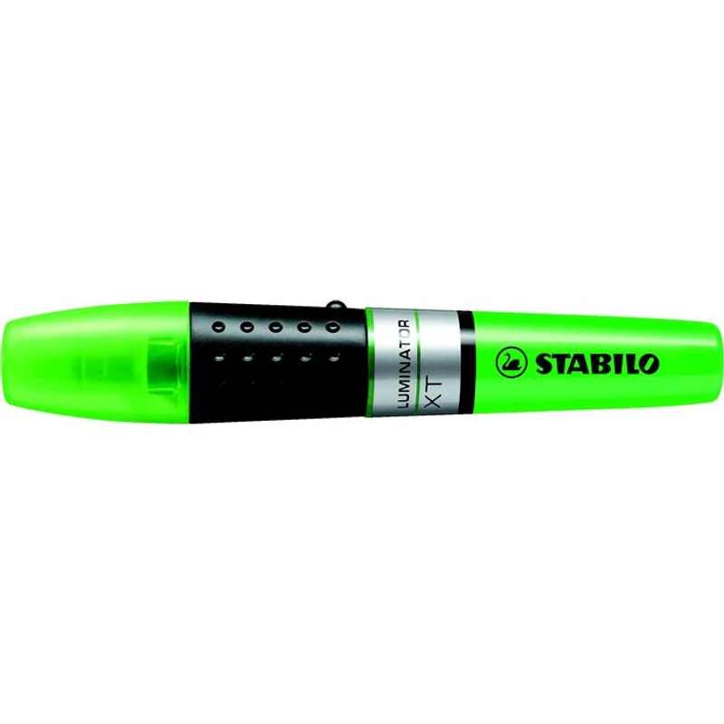 Szövegkiemelő, 2-5 mm, STABILO "Luminator", zöld