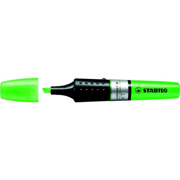 Szövegkiemelő, 2-5 mm, STABILO "Luminator", zöld