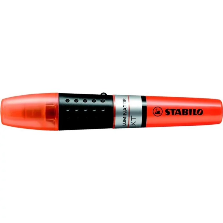 Szövegkiemelő, 2-5 mm, STABILO "Luminator", narancssárga