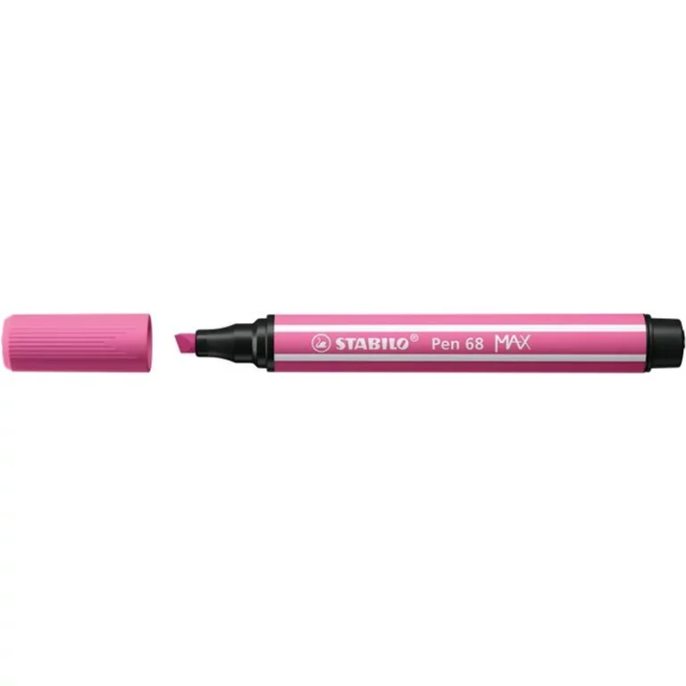 Filctoll, 1-5 mm, vágott hegy, STABILO "Pen 68 MAX", napraforgó