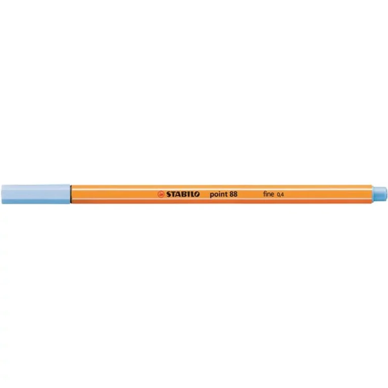 Tűfilc, 0,4 mm, STABILO "Point 88", jégkék