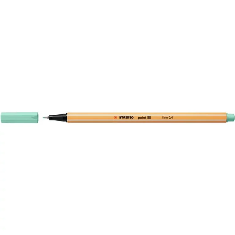 Tűfilc, 0,4 mm, STABILO "Point 88", eukaliptusz