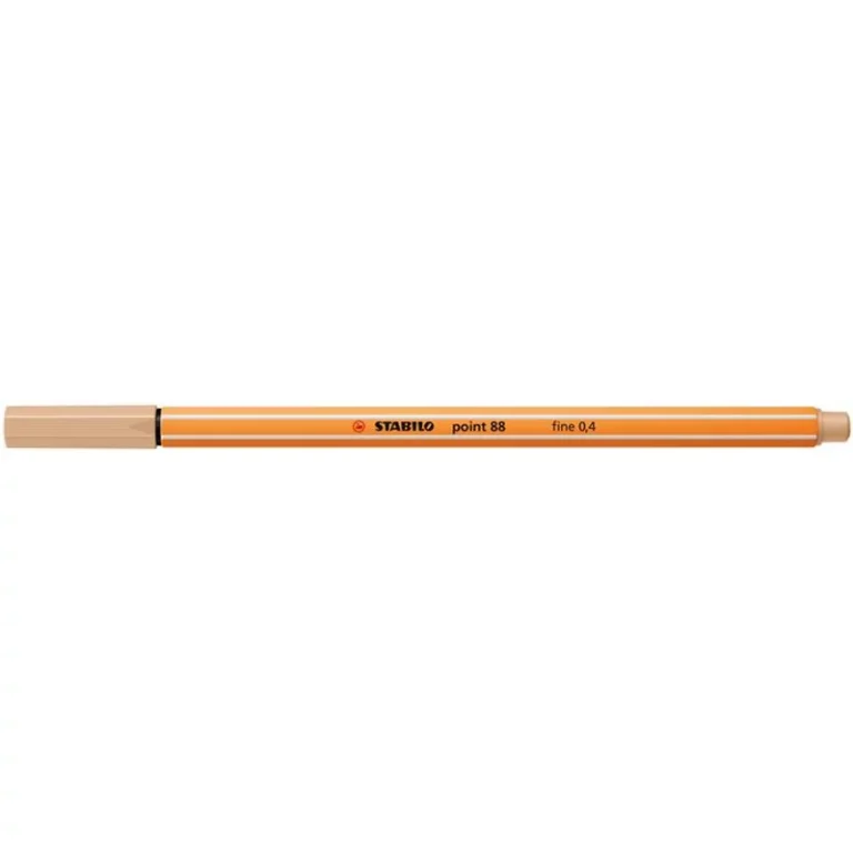 Tűfilc, 0,4 mm, STABILO "Point 88", bőrszín