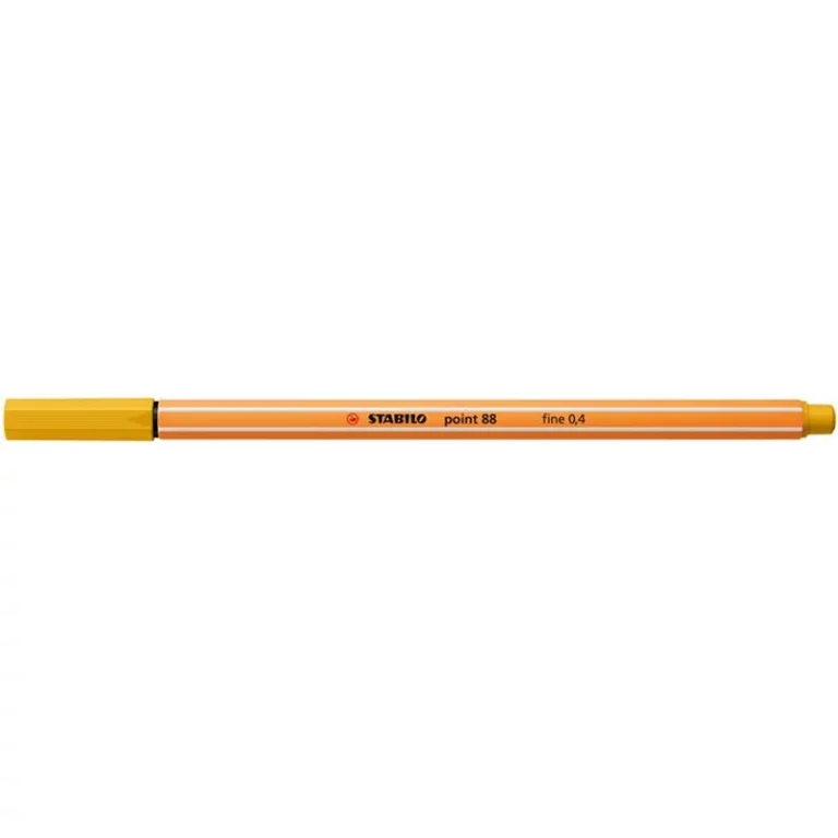 Tűfilc, 0,4 mm, STABILO "Point 88", curry