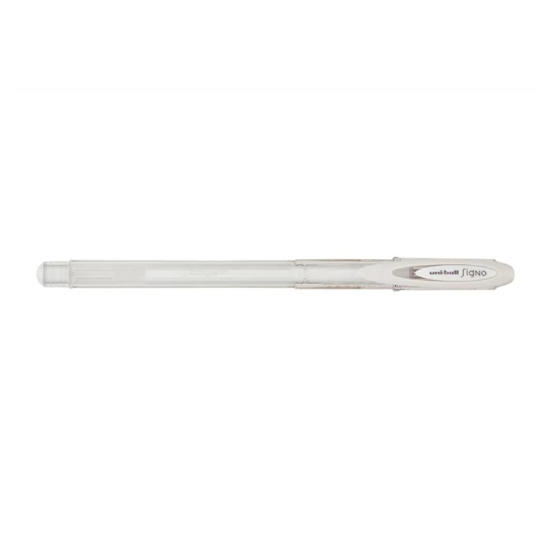 Zseléstoll, 0,4 mm, kupakos, UNI „UM-120”, fehér
