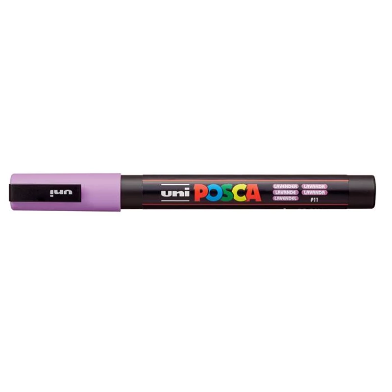 Dekormarker, 0,9-1,3 mm, UNI "Posca PC-3M", levendula