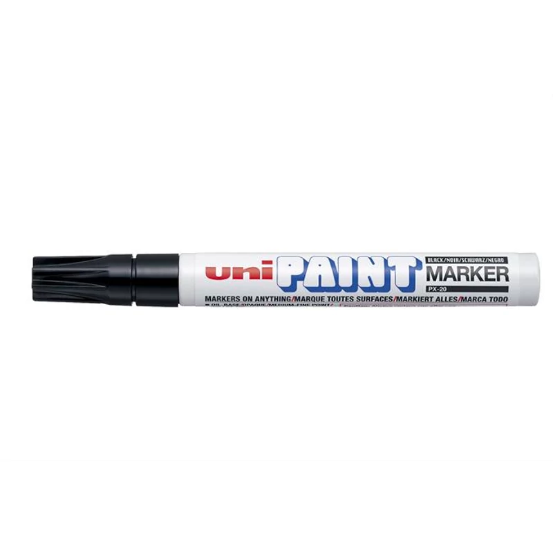 Lakkmarker, 2,2-2,8 mm, UNI "PX-20", fekete
