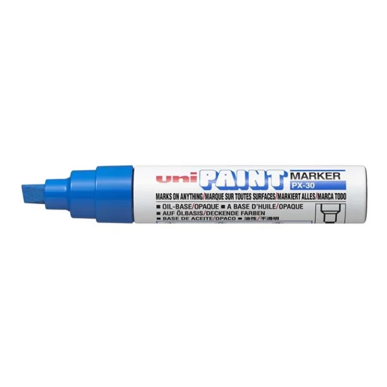 Lakkmarker, 4-8,5 mm, UNI "PX-30", kék