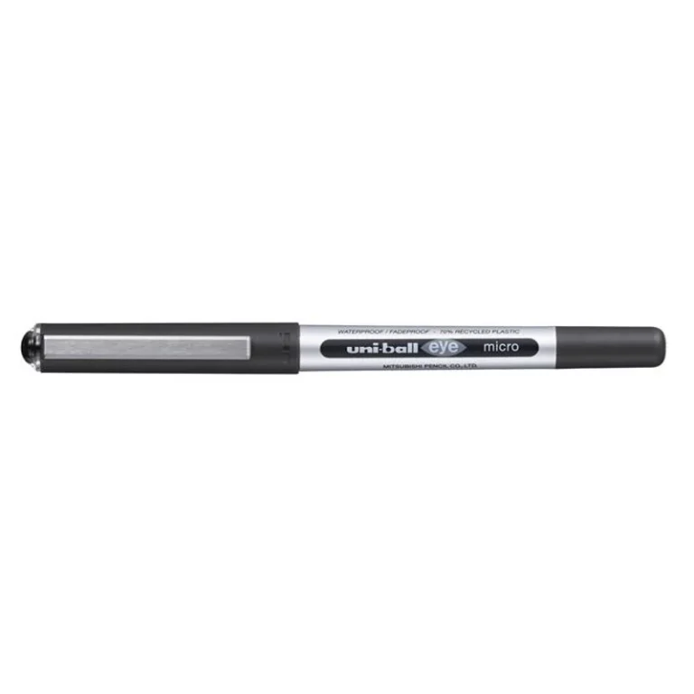 Rollertoll, 0,3 mm, UNI "UB-150E Eye Micro Eco", fekete