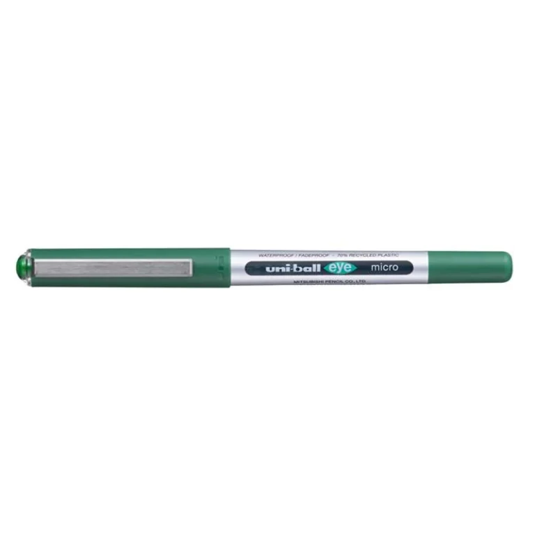 Rollertoll, 0,3 mm, UNI "UB-150E Eye Micro Eco", zöld