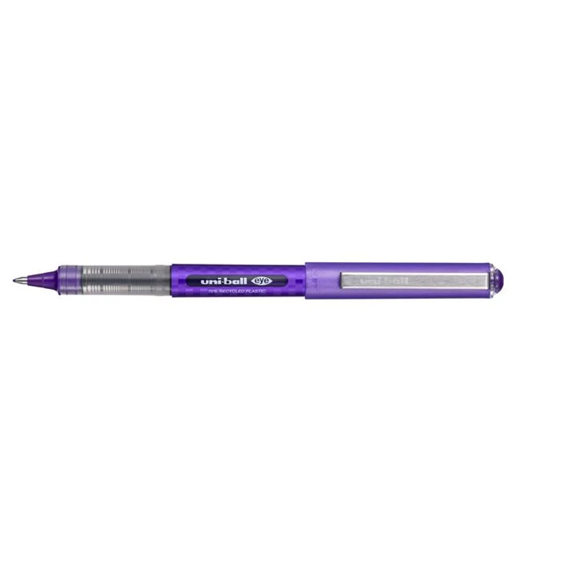 Rollertoll, 0,5 mm, UNI "UB-157DE Eye Eco", lila,Rollertoll, 0,5 mm, UNI "UB-157DE Eye Eco", lila
