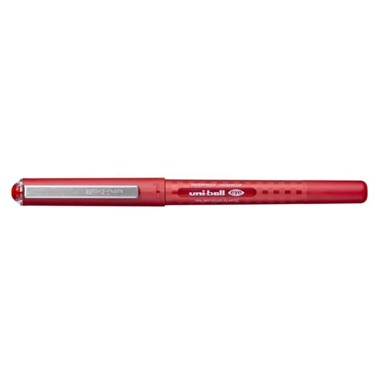 Rollertoll, 0,5 mm, UNI "UB-157DE  Eye Eco", piros