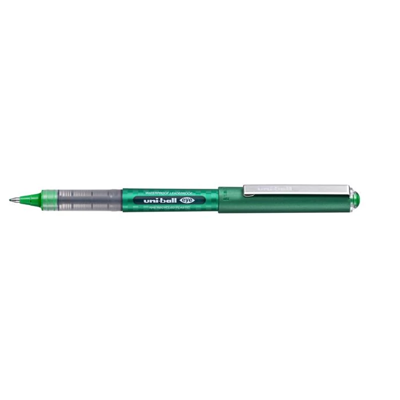Rollertoll, 0,5 mm, UNI "UB-157DE Eye Eco", zöld