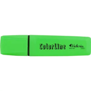 Szövegkiemelő, 1-5 mm, VICTORIA OFFICE, "ColorLine", zöld