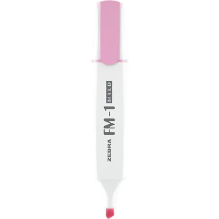 Szövegkiemelő, 3,5 mm, ZEBRA "FM-1 Mild", rózsaszín