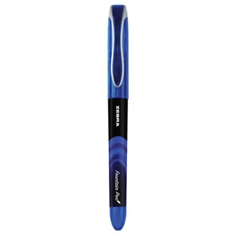 Töltőtoll, 0,6 mm, ZEBRA "Fountain pen", kék