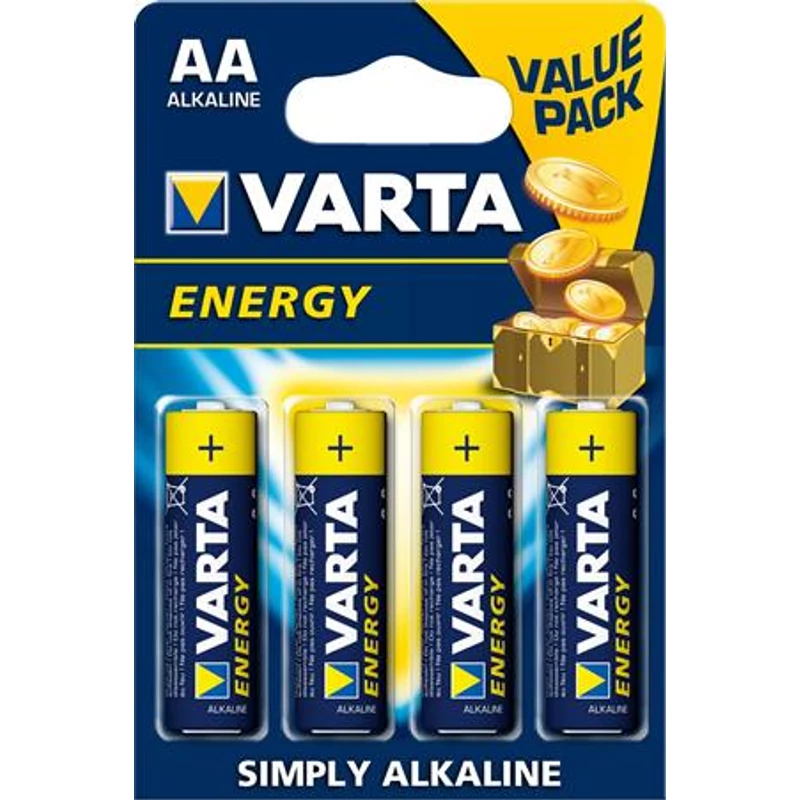 Elem, AA ceruza, 4 db, VARTA „Energy”