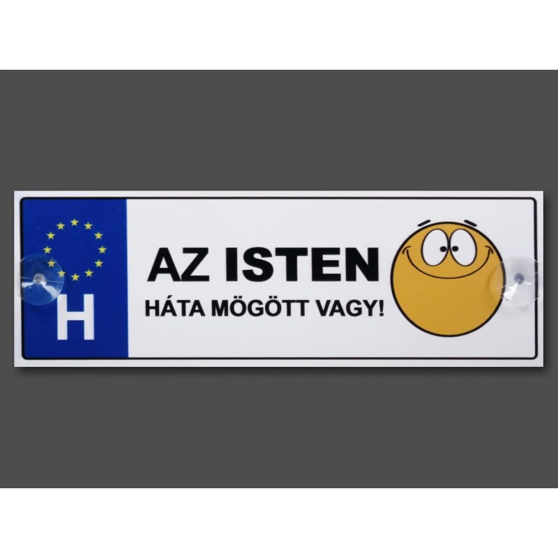 Rendszámtábla - Az Isten háta mögött