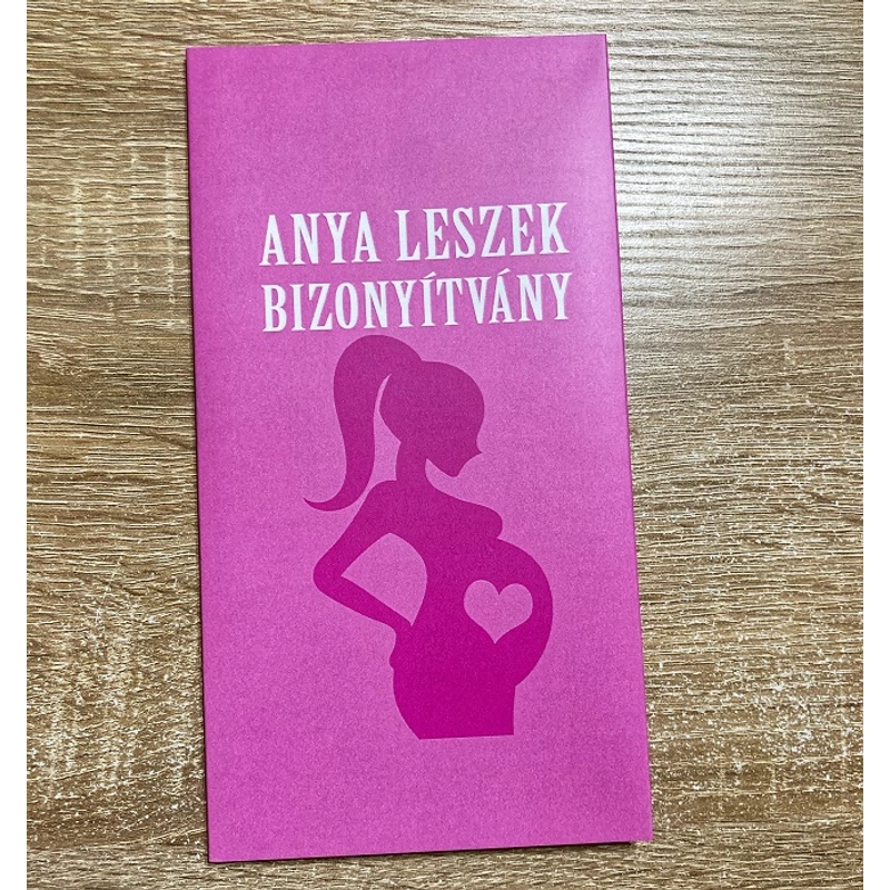 Bizonyítvány - Anya leszek