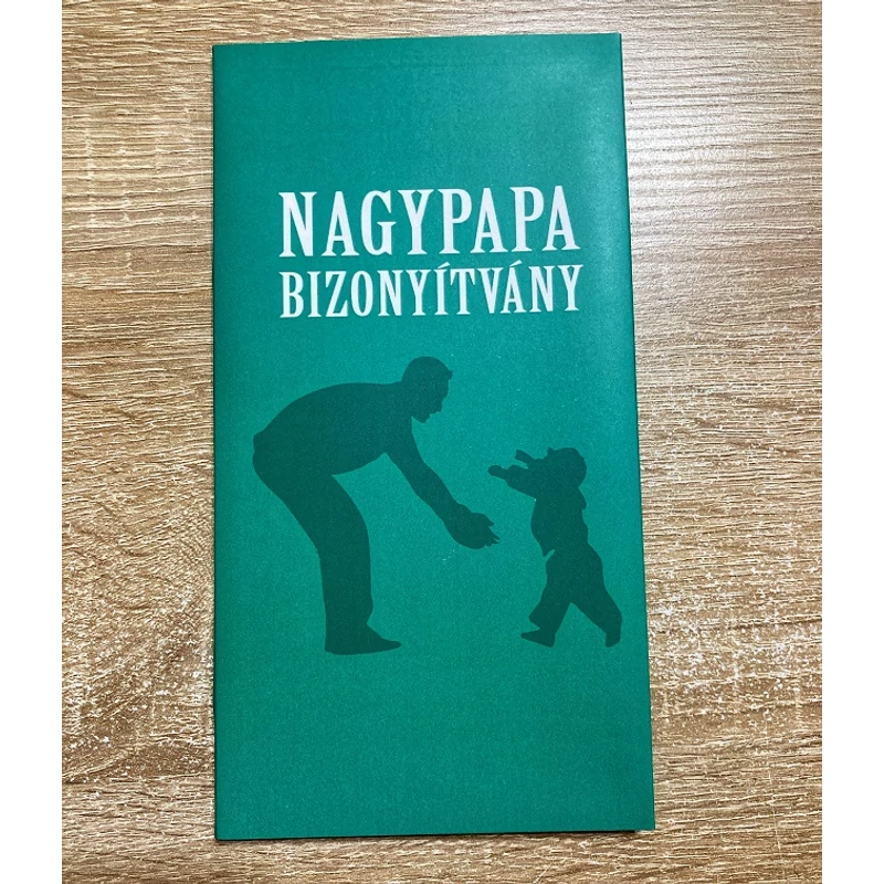 Bizonyítvány - Nagypapa