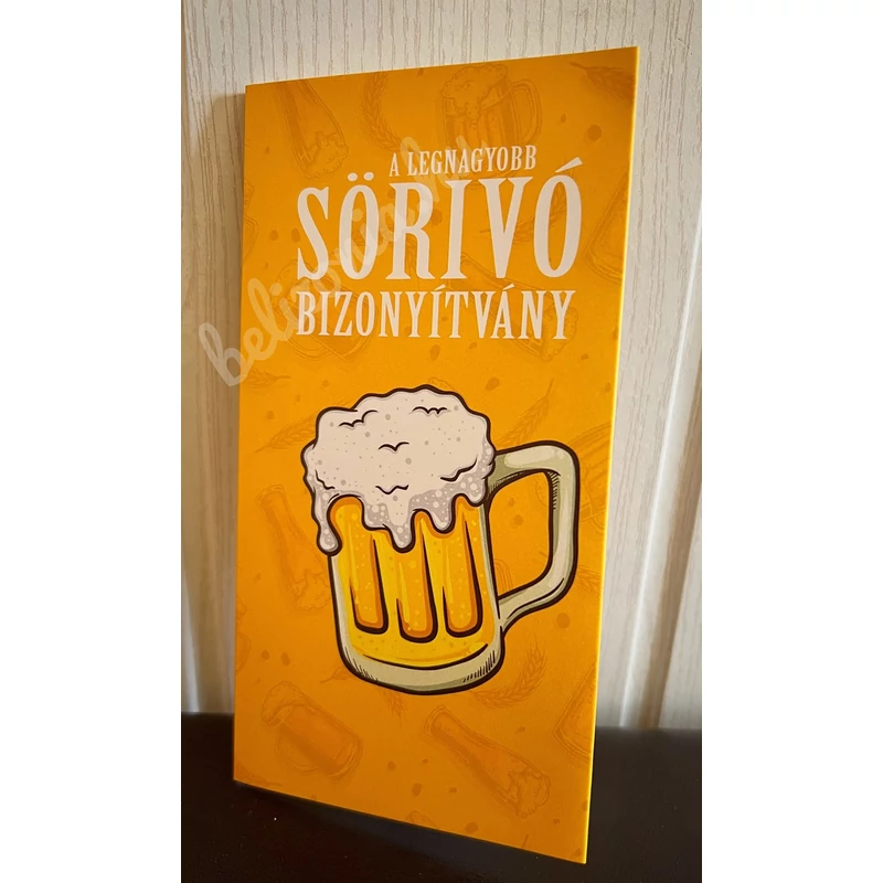 Bizonyítvány - Söriv