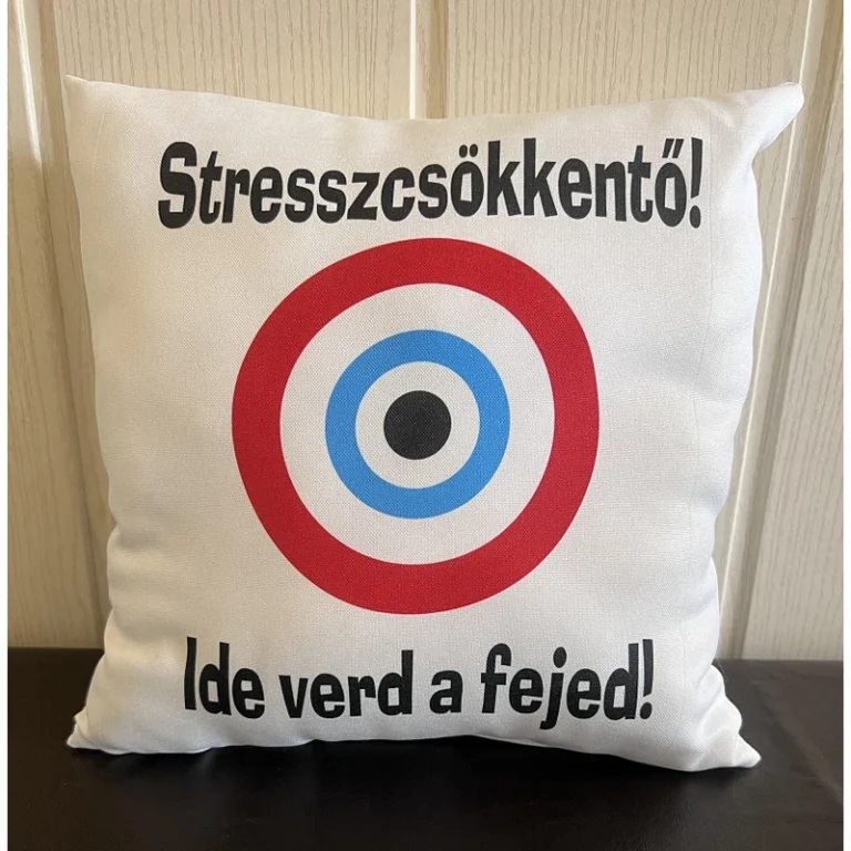 Stresszcsökkentő párna - Vicces ajándék