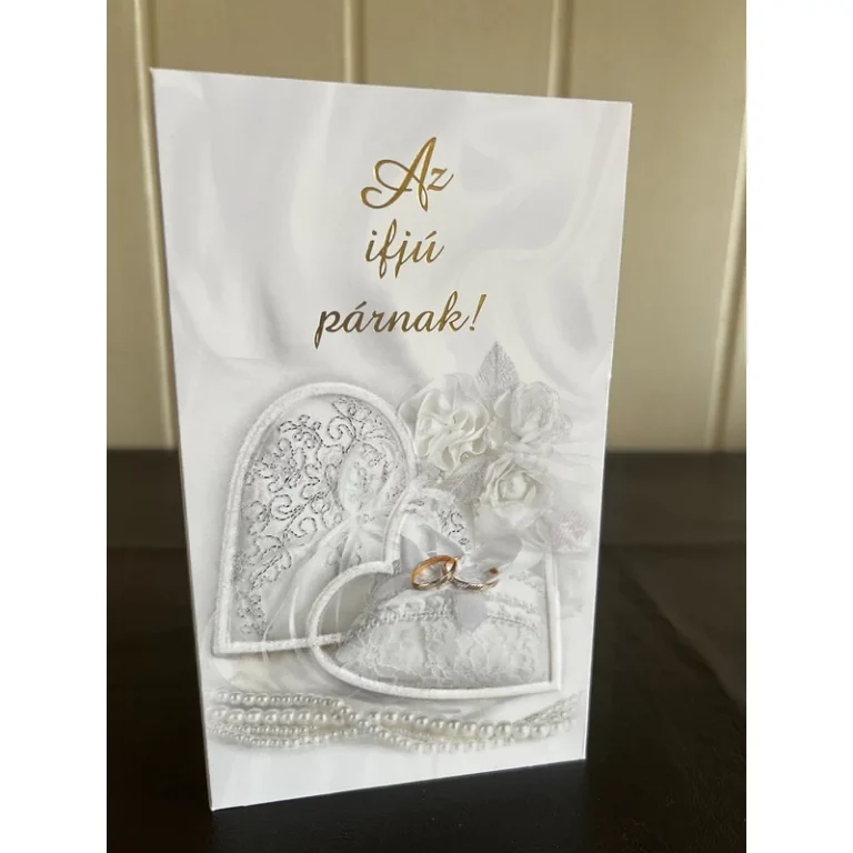 Esküvői boríték - Az ifjú párnak