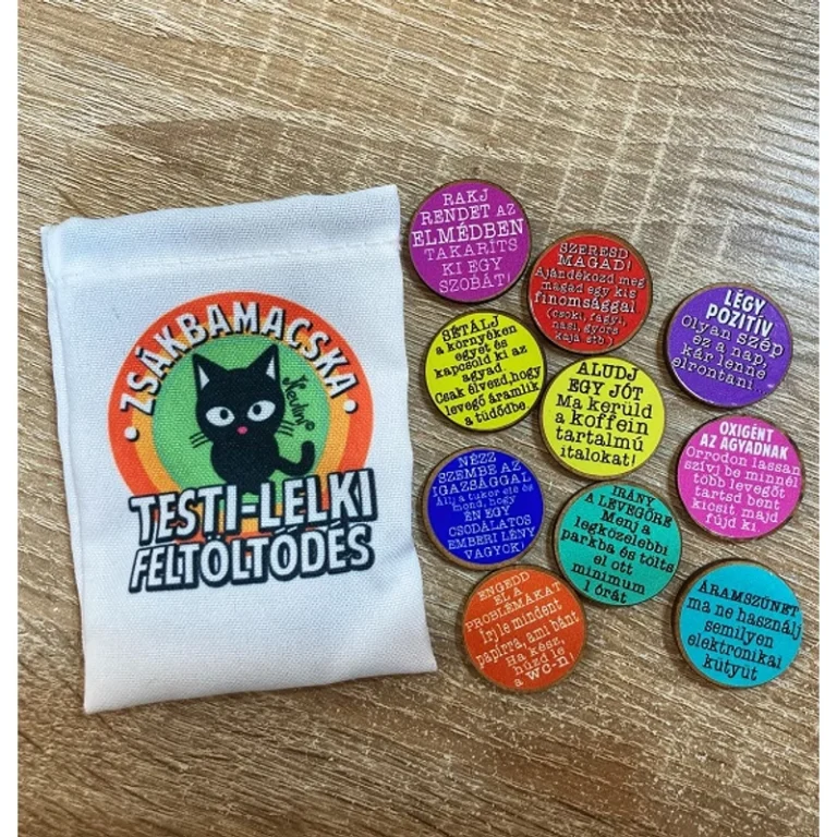 Zsákbamacska - Testi lelki töltődés