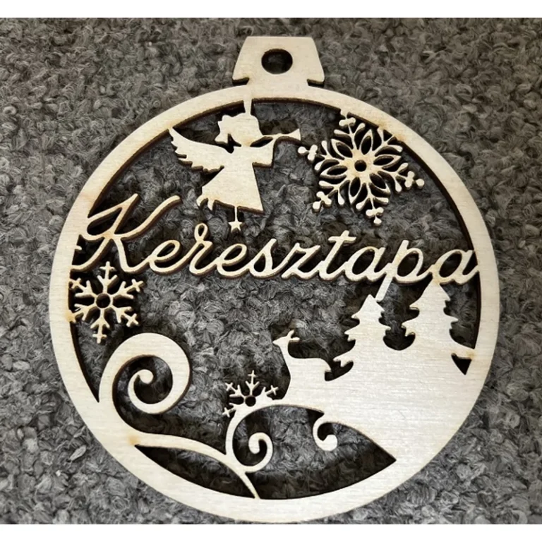 Karácsonyi Díszgömb - Keresztapa