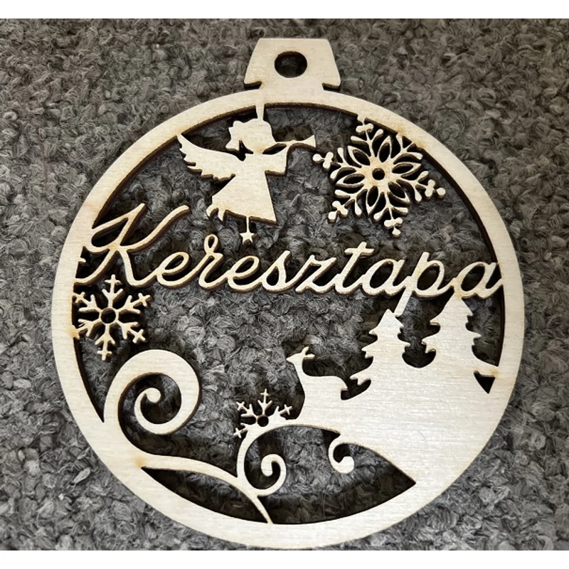 Karácsonyi Díszgömb - Keresztapa