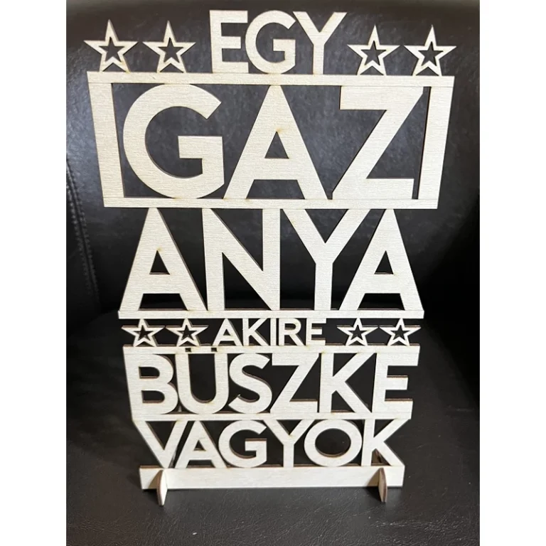 Dekor tábla - Egy igazi Any