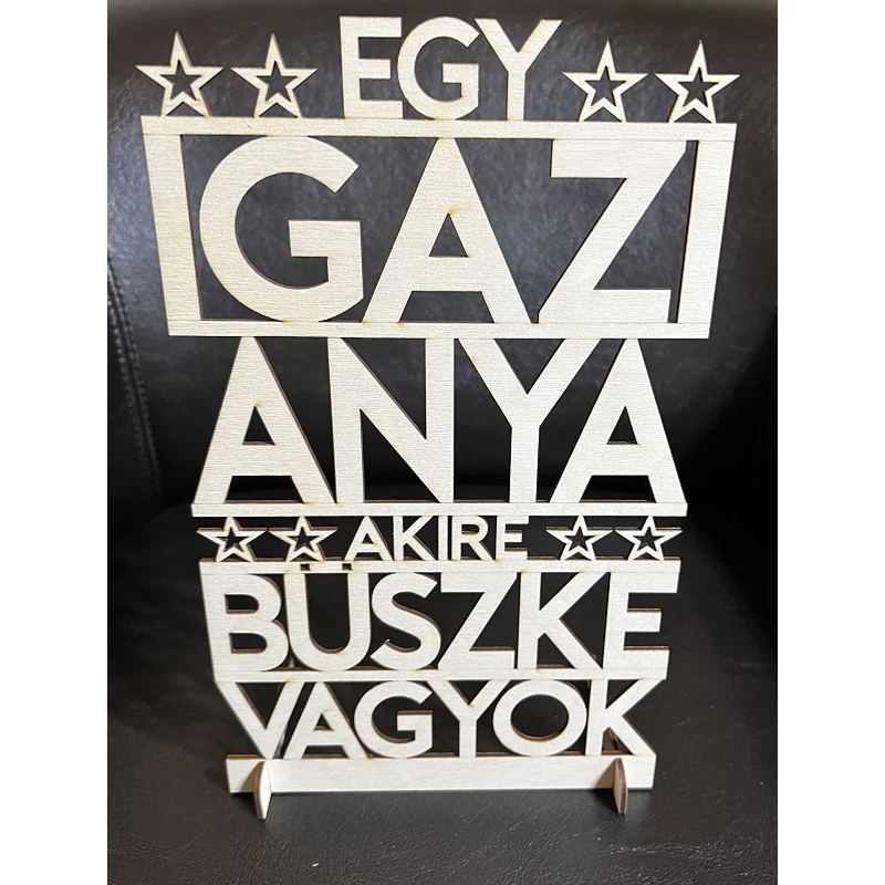 Dekor tábla - Egy igazi Any