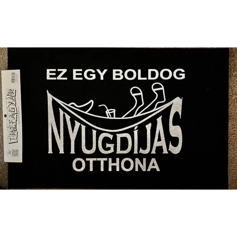 Lábtörlő - Ez egy boldog nyugdíjas otthona