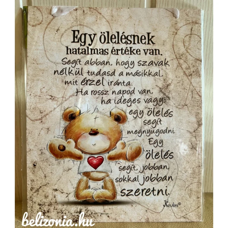 Dekor Falikép - Egy ölelésnek