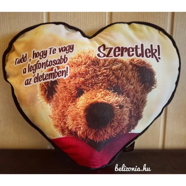 Nagy szív párna - Te vagy a legfontosabb