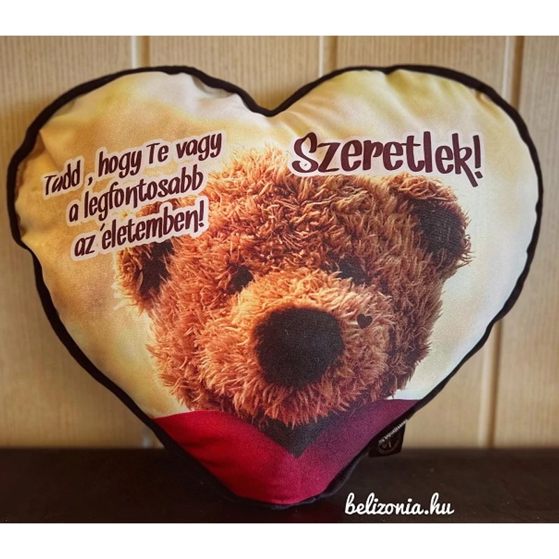 Nagy szív párna - Te vagy a legfontosabb