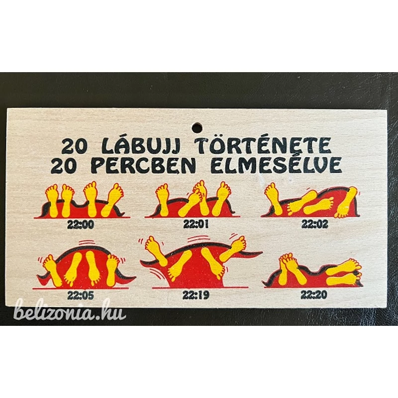 Fatábla- 20 lábujj története
