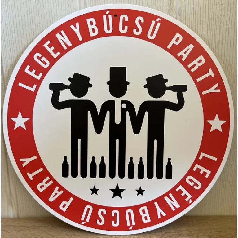 Sebességkorlátozó tábla - Legénybúcsú party