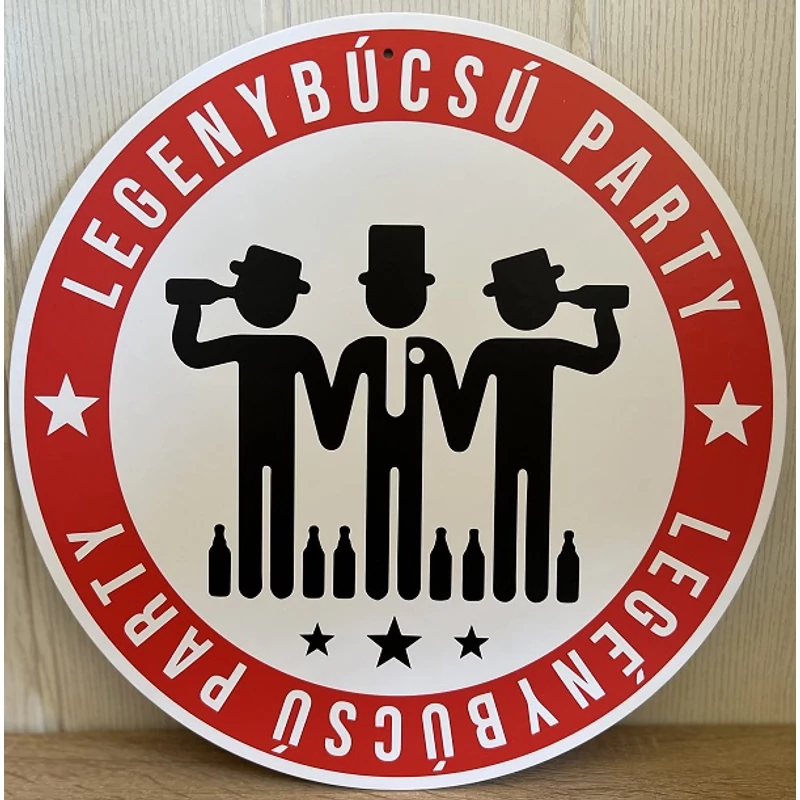 Sebességkorlátozó tábla - Legénybúcsú party