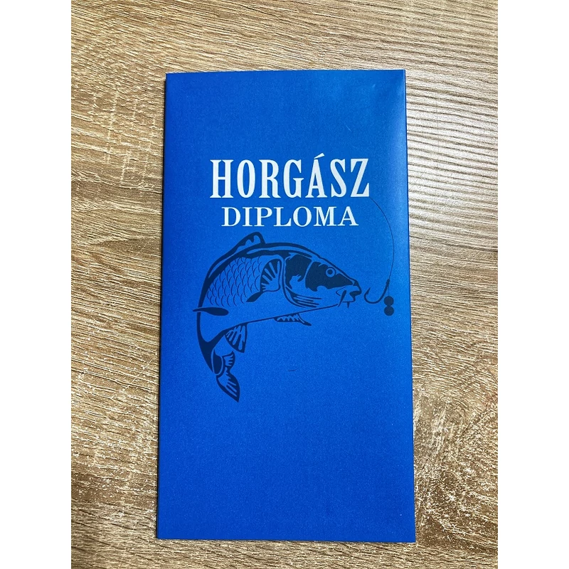 Bizonyítvány - horgász diploma