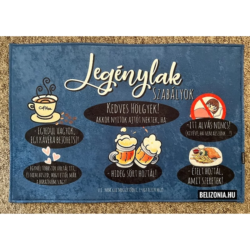 Lábtörlő - Legénylak